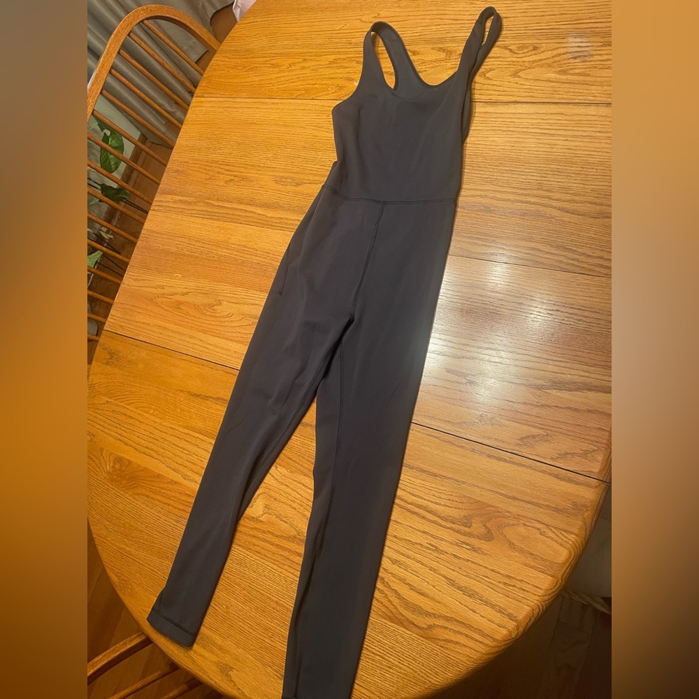 Lululemon Black Wunder Train Bodysuit 25”